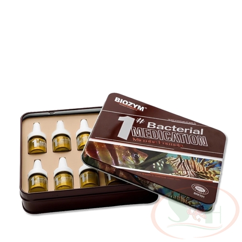 Thuốc trị bệnh Biozym Bacterial Control xử lý nấm khuẩn virus bể thủy sinh cá tép cảnh