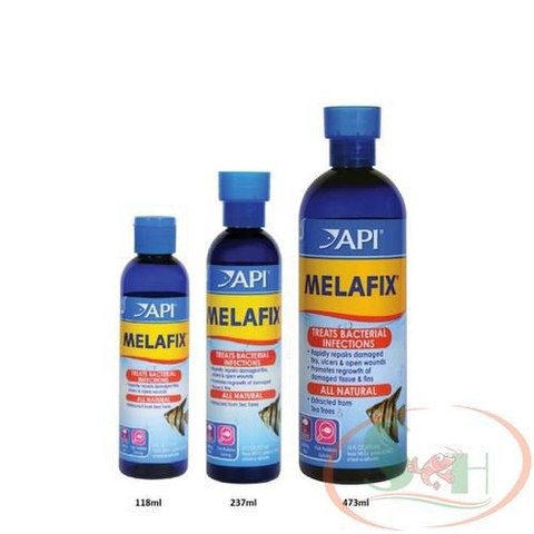 Thuốc trị khuẩn API Melafix xử lý bệnh kháng khuẩn dưỡng cá tép cảnh