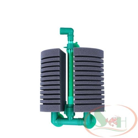 lọc bio đôi tiết diện lớn bông tam giác