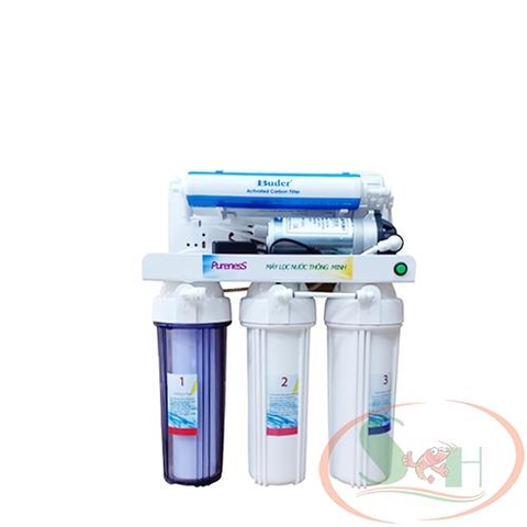Máy lọc nước RO PurenesS 5 cấp, bình áp + vòi inox