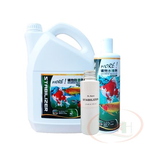 Khử độc SL-Aqua Stabilizer AquaGuard Mineral+ xử lý nước khử clo giảm stress bể thủy sinh cá tép