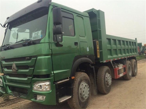 XE TẢI BEN HOWO 4 CHÂN 371HP THÙNG CAO 2023
