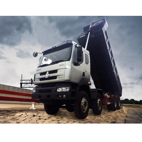 Xe Ben 4 chân (8×4) 375 HP Cầu đầu 2023
