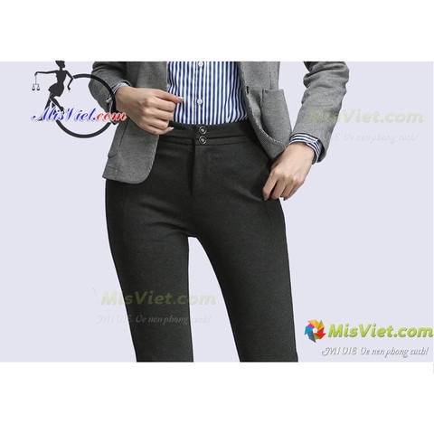 MV127 QUẦN TÂY CAO CẤP MISVIET .ĐEN