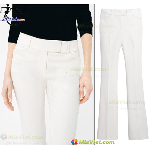 MV163 QUẦN TÂY KAKI THÁI ỐNG BÁCH .TRẮNG