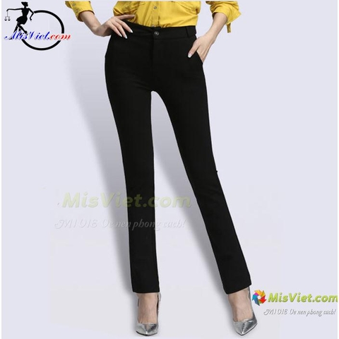 MV125 QUẦN TÂY NỮ MISVIET .ĐEN