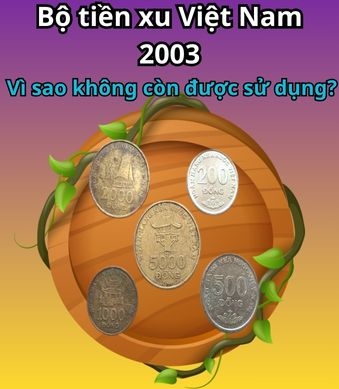 Bộ tiền xu Việt Nam 2003 – Vì sao không còn được sử dụng?