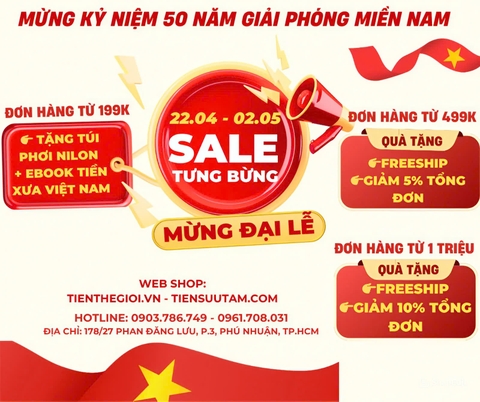 Chương Trình Khuyến Mãi Đặc Biệt: Mừng Kỷ Niệm 50 Năm Giải Phóng Miền Nam