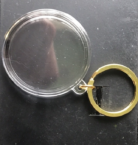 Hộp tròn móc khóa bảo vệ đồng xu