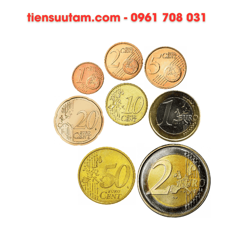 Bộ 8 Xu Euro