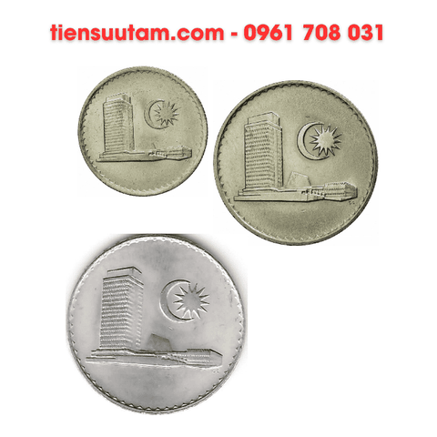 Bộ 3 Xu Malaysia 1969 - 1982