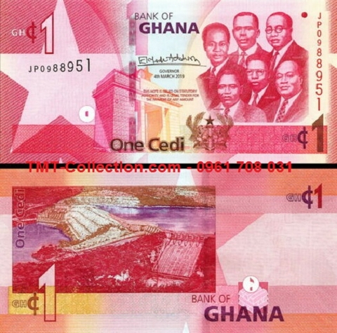 Ghana 1 Cedi 2019 UNC