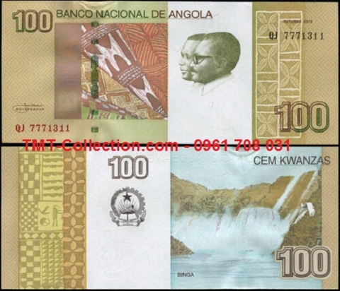 Angola 100 Kwanzas 2012 UNC (tờ)