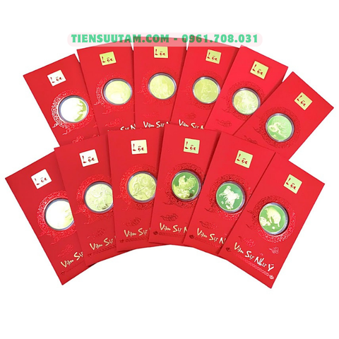 Bao Lì Xì Lộc 12 Con Giáp May Mắn