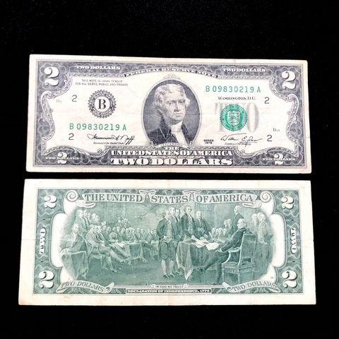 2 Usd 1976 VF