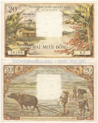 20 ĐỒNG 1956 Cây Chuối