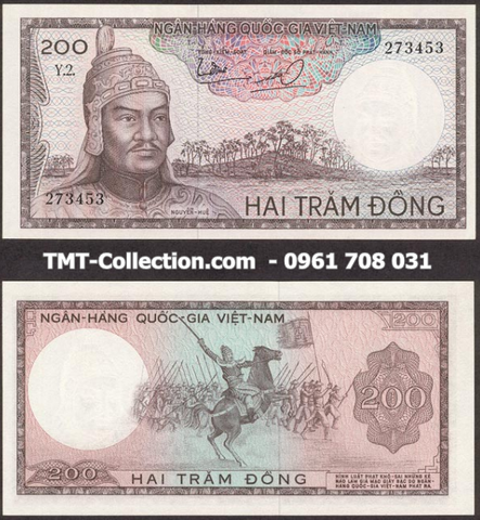 200 ĐỒNG 1966 Tướng
