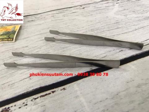 Kẹp gắp tem 12cm thường bằng thép không gỉ