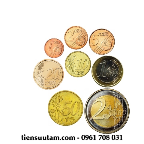 Bộ 8 Xu Euro