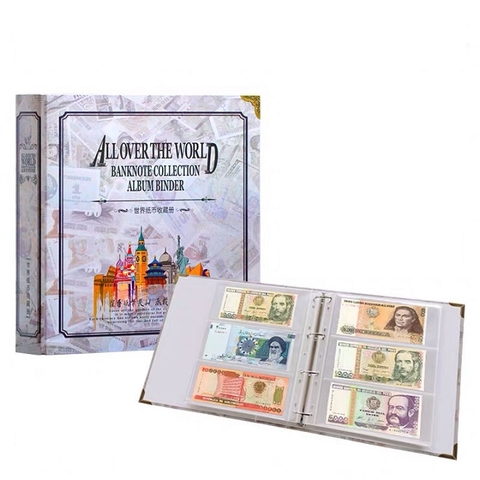 Bìa Album tiền quốc tế