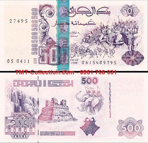 Algerie 500 Dinar 1998 UNC