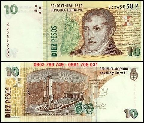 Argentina 10 Pesos 2003