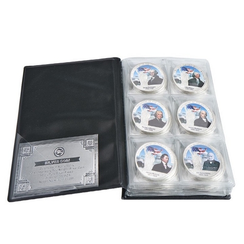 Bộ album xu kỷ niệm 46 Tổng Thống Mỹ In Màu