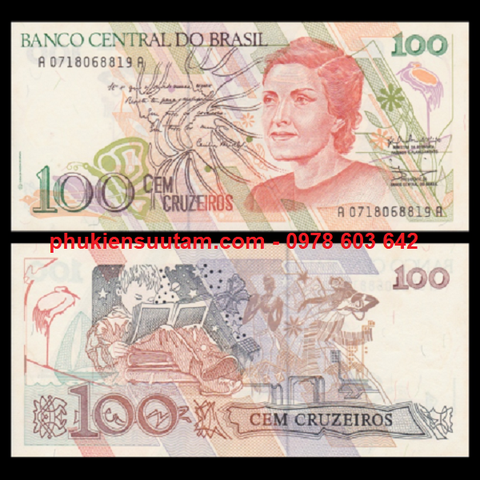 Brazil 100 Cruzeiros 1990 UNC
