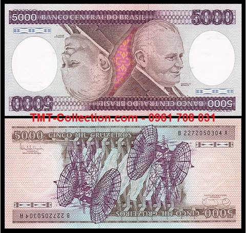 Brazil 5000 Cruzeiros 1984
