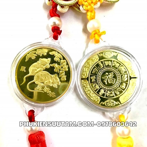 Dây Treo Đồng Xu 12 Con Giáp