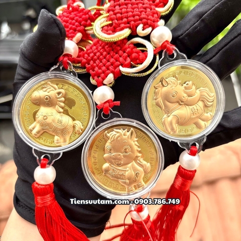 Dây Treo Miếng Đồng Xu Con Ngựa Cute 2026 - SP008293