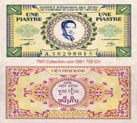 1 đồng piastre 1953 Việt Nam