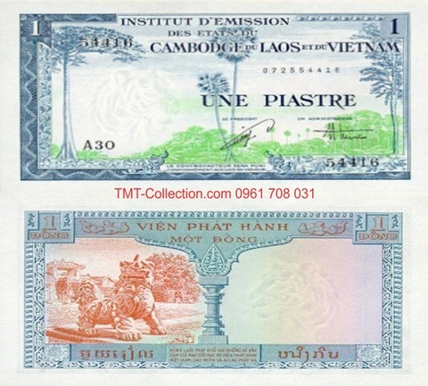 1 đồng Piastre 1954 Việt Nam