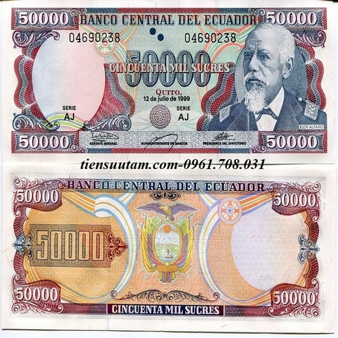 Ecuador 50.000 Sucres 1999 UNC