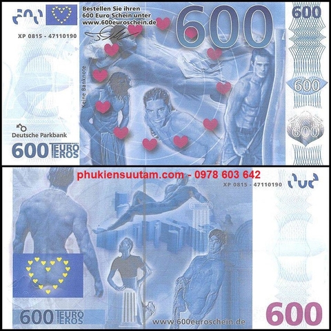 EU 600 Euro Deutsche Parkbank UNC