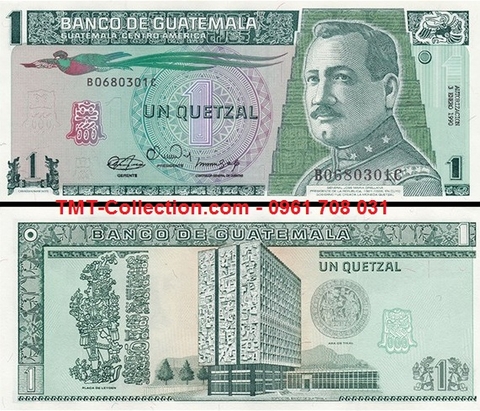Guatemala 1 Quetzales 1990 UNC