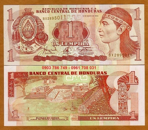 Honduras 1 Lempira 1994 Xưa
