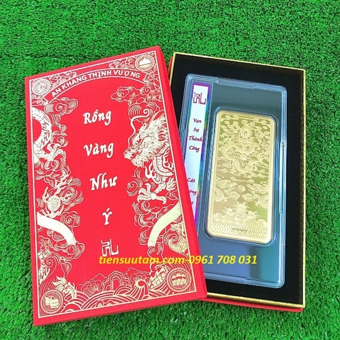 Hộp Quà Tết Rồng Vàng Như Ý 999