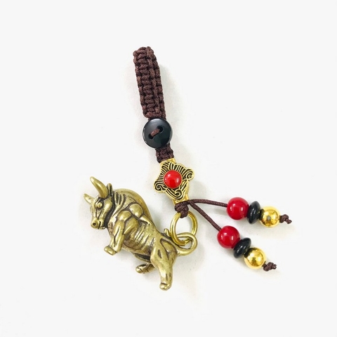 Móc Khóa Tượng Đồng Con Trâu