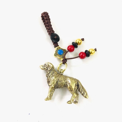 Móc Khóa Tượng Đồng Con Chó