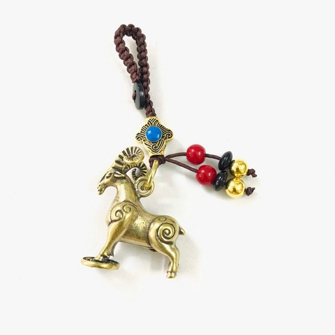 Móc Khóa Tượng Đồng Con Dê