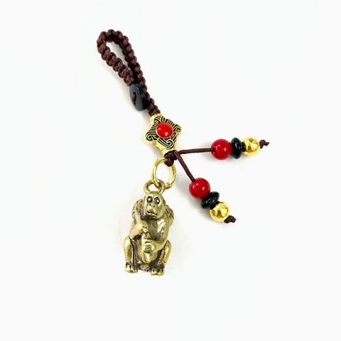 Móc Khóa Tượng Đồng Con Khỉ