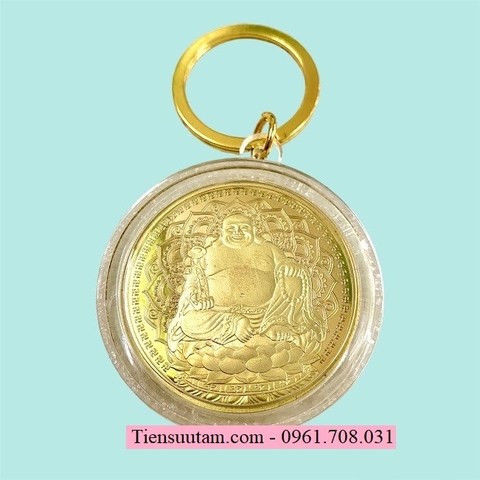 Móc Khoá Xu Phật Di Lạc