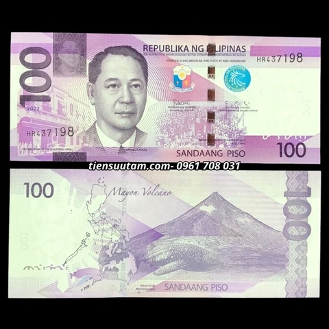 Philippines 100 Piso 2022 UNC