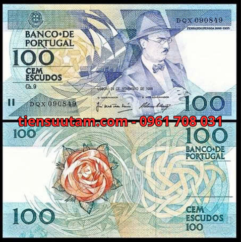 Portugal - Bồ Đào Nha 100 Escudos 1986