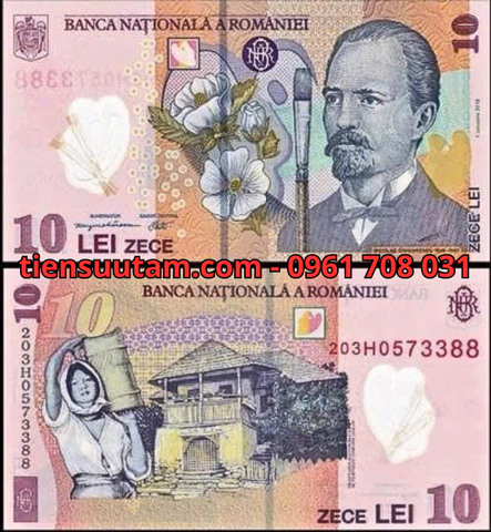 Romania 10 Lei 2020 UNC Polyme