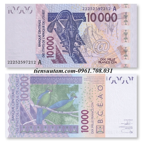 Benin - CFA 10.000 Francs 2023 UNC (B)