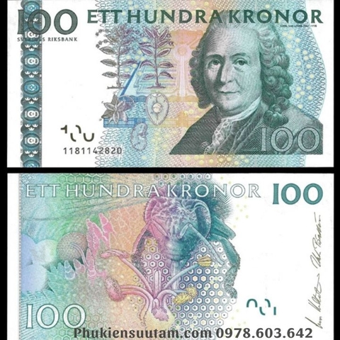 Sweden - Thụy Điển 100 Kroner 2008