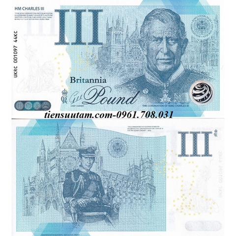 British - Anh Kỷ Niệm Vua Charles III năm 2023