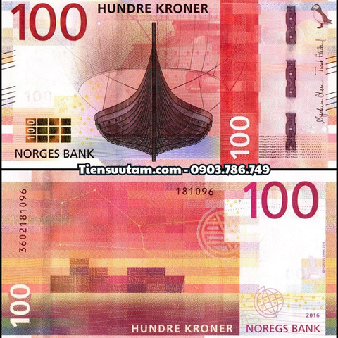 Norway - Nauy 100 Kroner 2016 UNC - SP008253